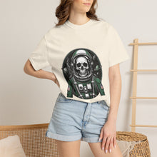 Astronaut Skull Cosmic Badge T-Shirt Graphic