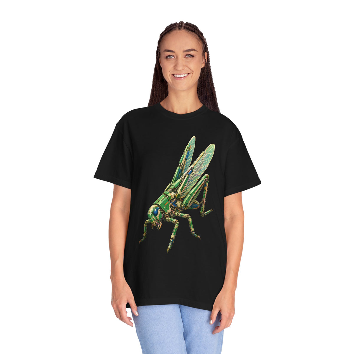Jade Mecha Locust Industrial Graphic Tee