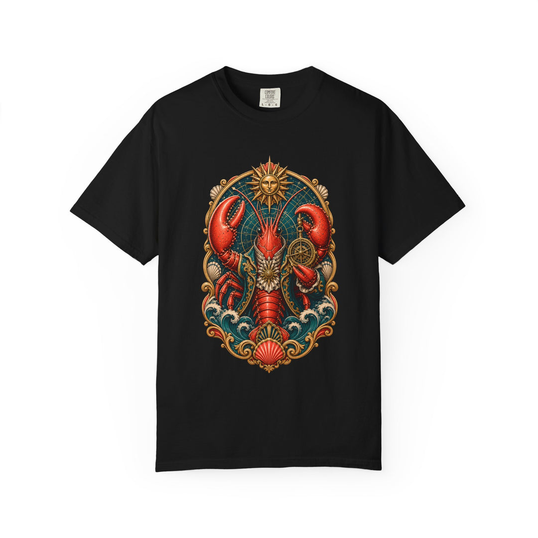 Baroque Solar Lobster Navigator T-Shirt Graphic