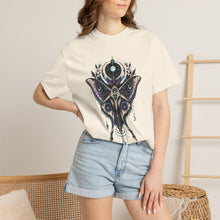 Glitch Goth Lunar Moth Oracle T-Shirt Graphic