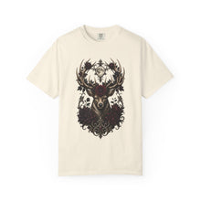 Gothic Dahlia Stag Crown Graphic Tee