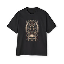 Winged Ossuary Guardian Heavy Oversized Gothic Tee