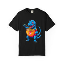 Ramen Dinosaur Cartoon T-Shirt Graphic
