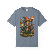 Mushroom Bog Wizard Frog Graphic T-Shirt