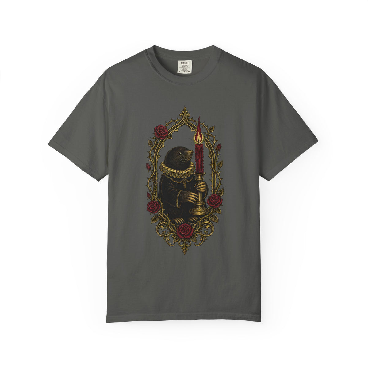 Gothic Candle Mole Graphic Tee