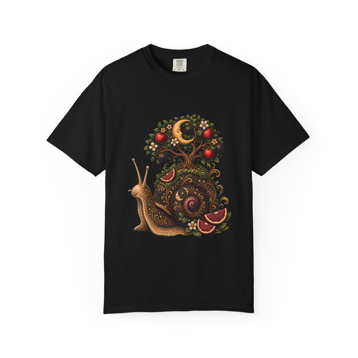 Celestial Orchard Snail Graphic Tee