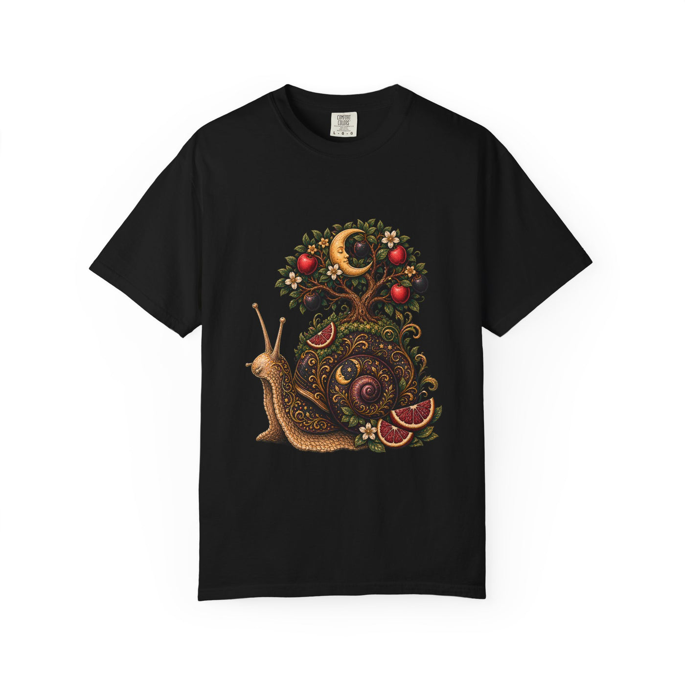 Celestial Orchard Snail Graphic Tee