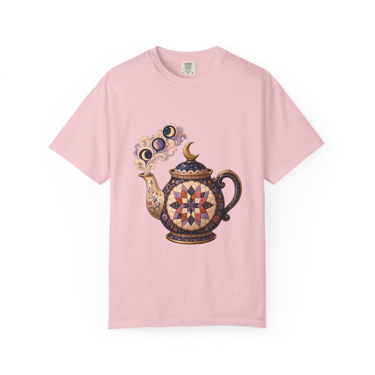 Quilted Moon Teapot Oracle Graphic Tee