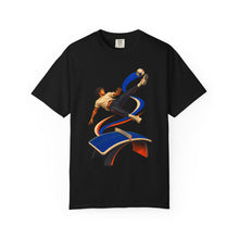 Curved Table Scissor Kick Sport-Luxe Graphic Tee