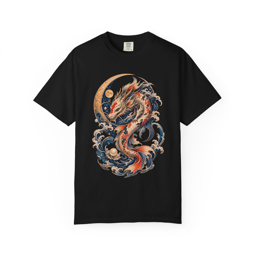 Astral Koi Dragon T-Shirt Graphic