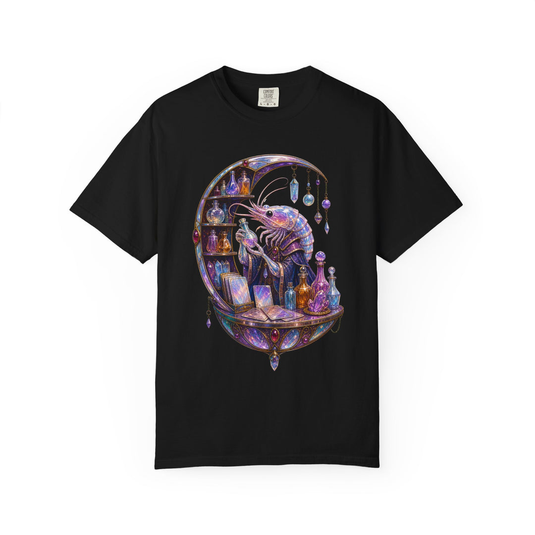 Glass Tarot Shrimp Apothecary T-Shirt Graphic