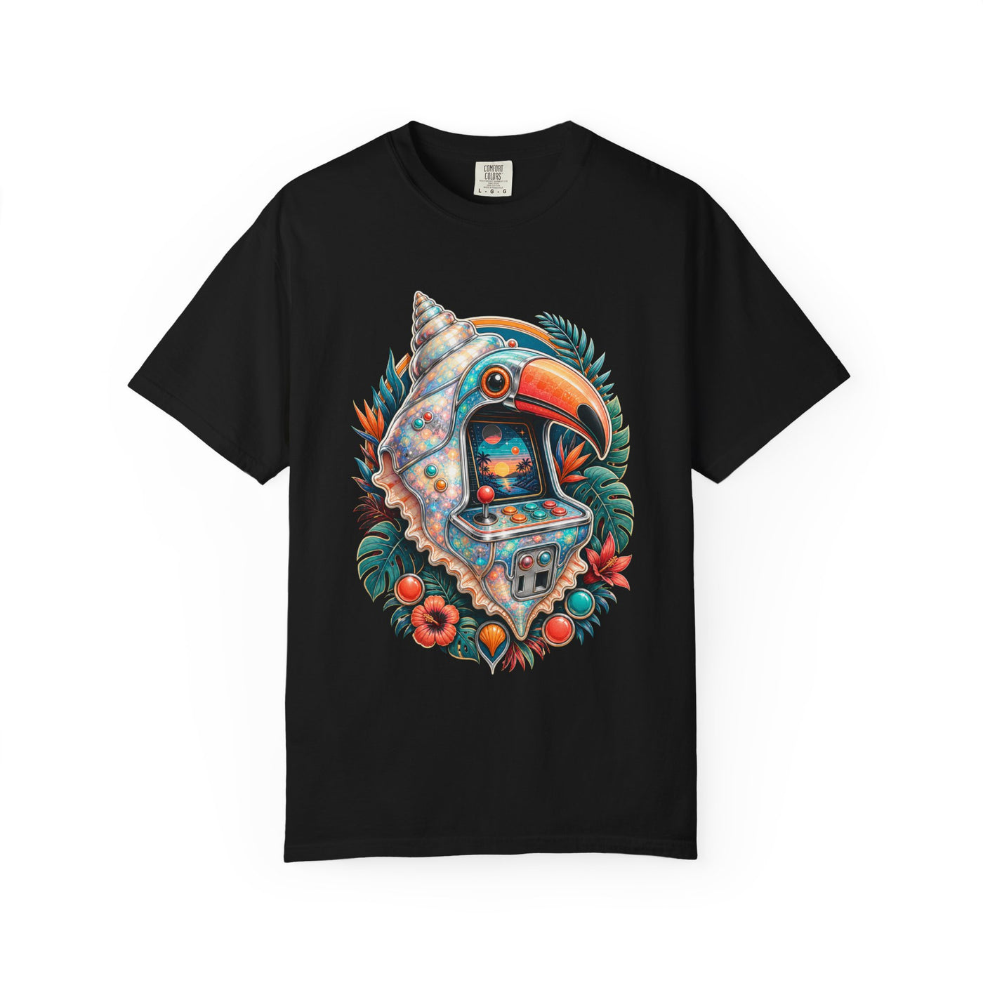 Opal Arcade Conch Toucan T-Shirt Graphic