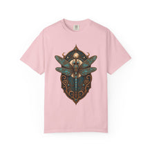 Patina Dragonfly Guardian Crest T-Shirt Graphic