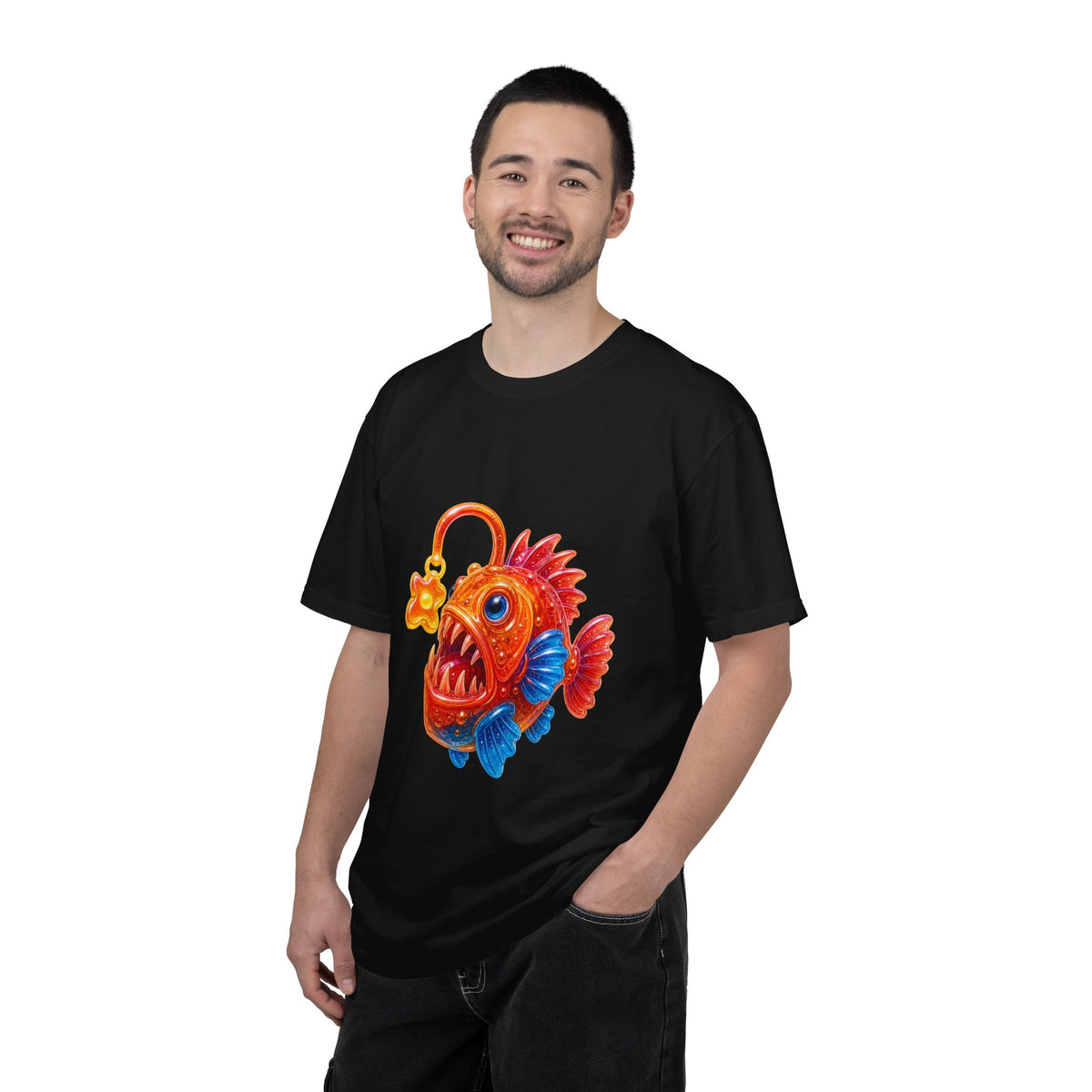 Gummy Glass Anglerfish Charm Graphic Tee