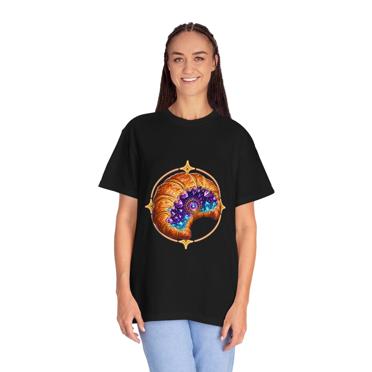 Neon Mineral Croissant Oracle T-Shirt Graphic