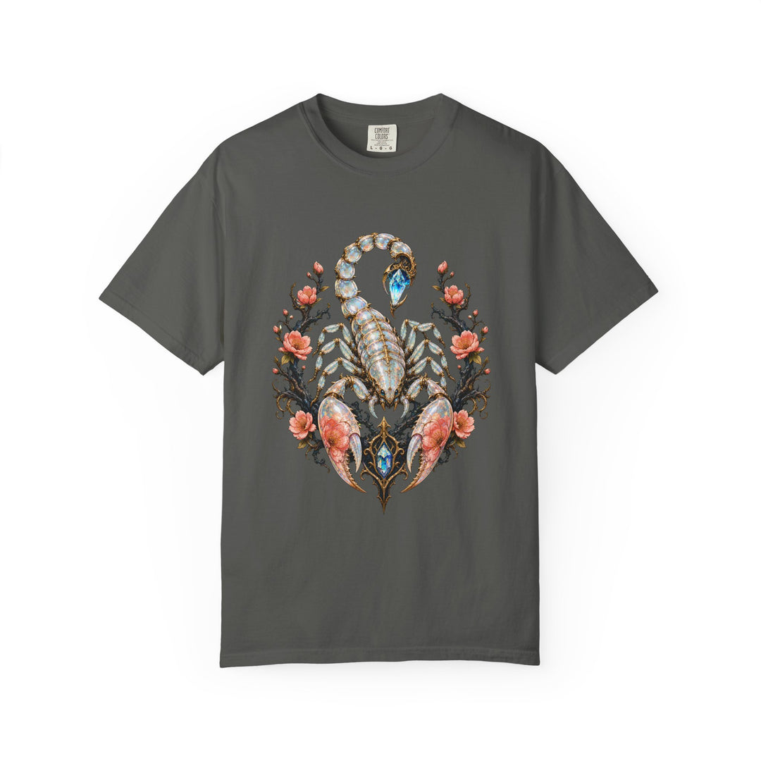 Glass Peach Scorpion Graphic Tee