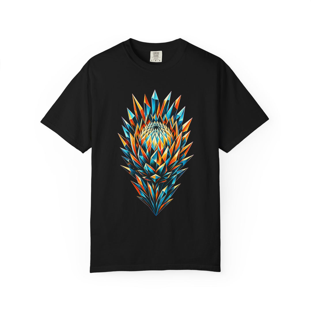 Neon Protea Prism Burst Graphic Tee