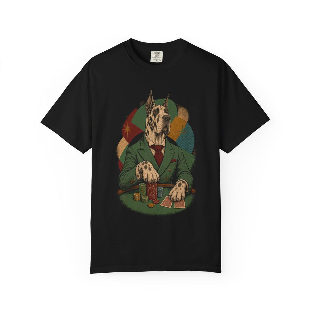 Great Dane Table Boss Vintage Poker Graphic Tee