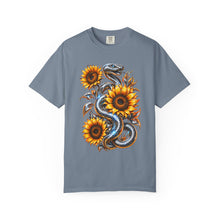 Chrome Sunflower Serpent Graphic Tee