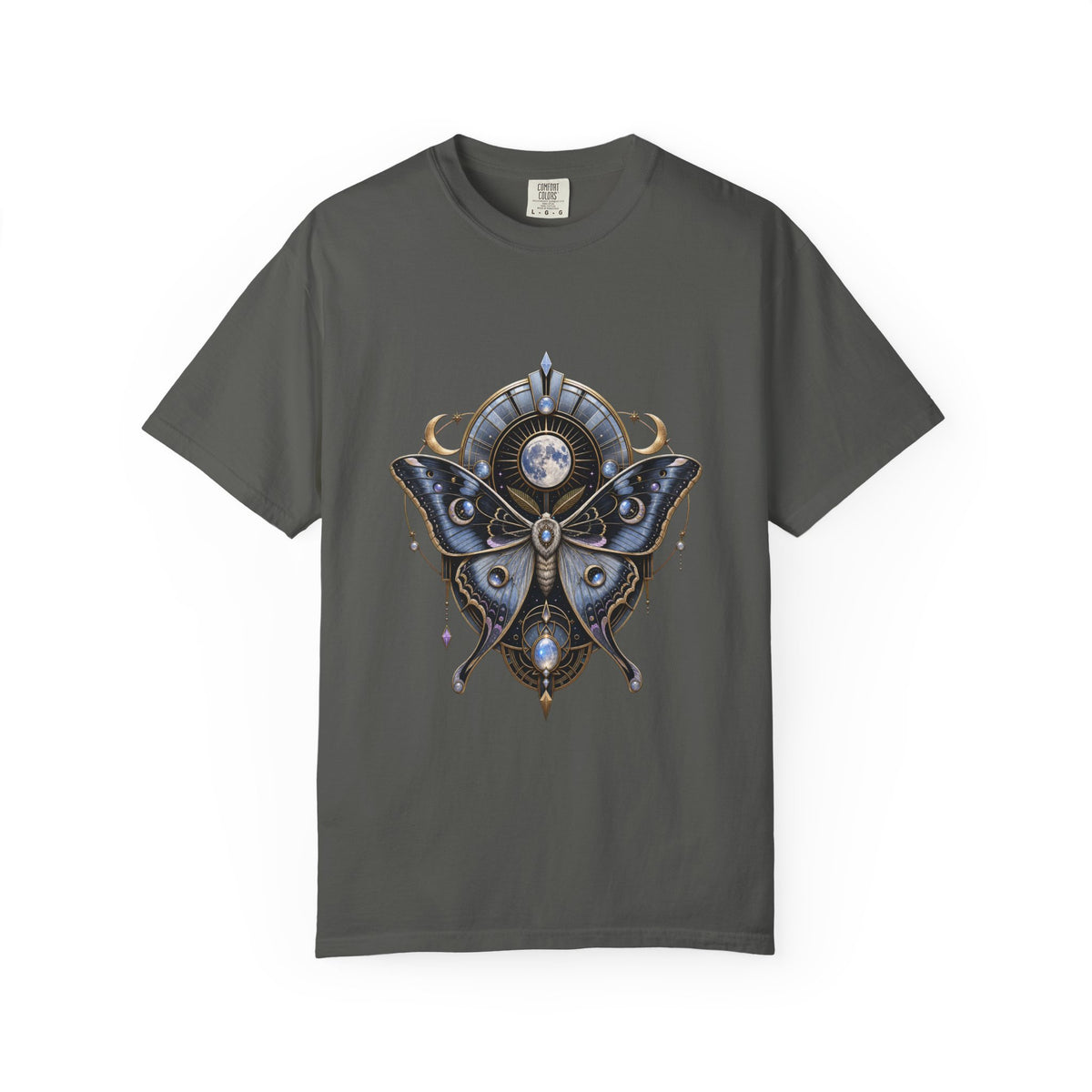 Neo Deco Cosmic Moth Graphic Tee