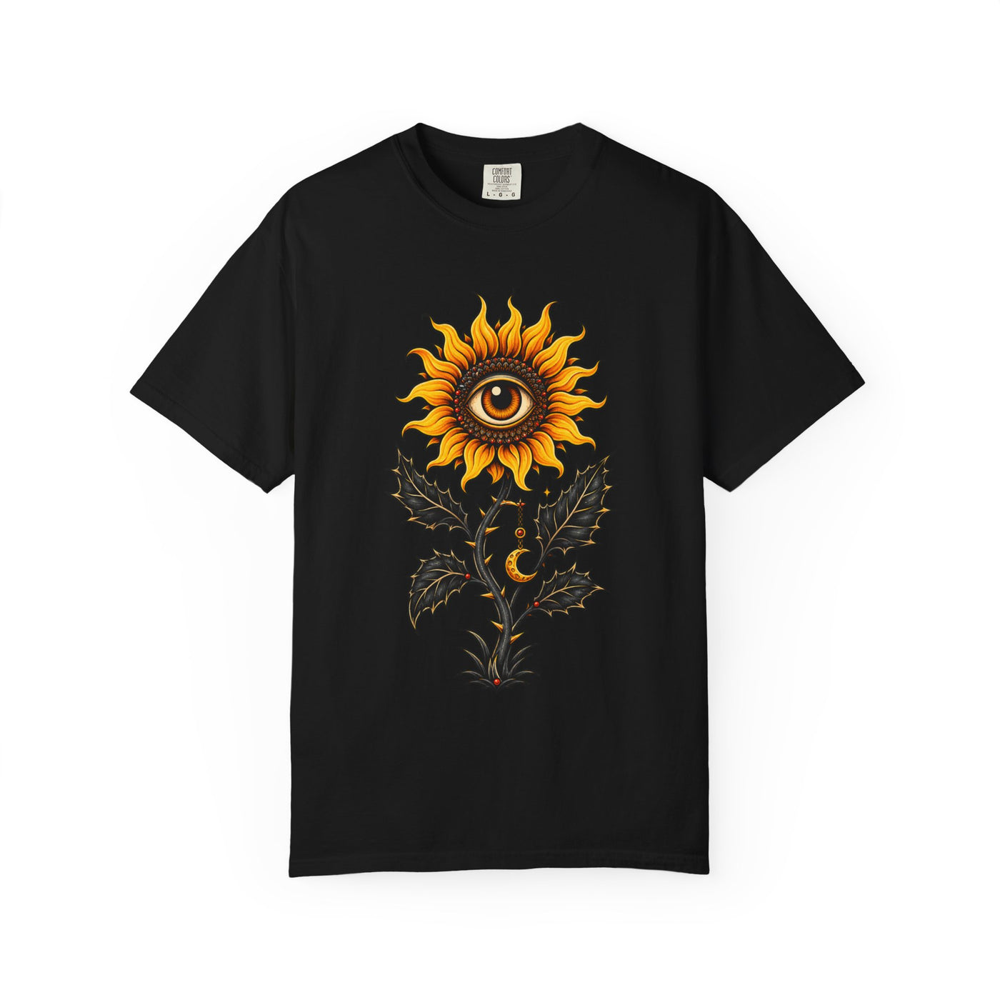 Cyclops Sunflower Tattoo Graphic Tee