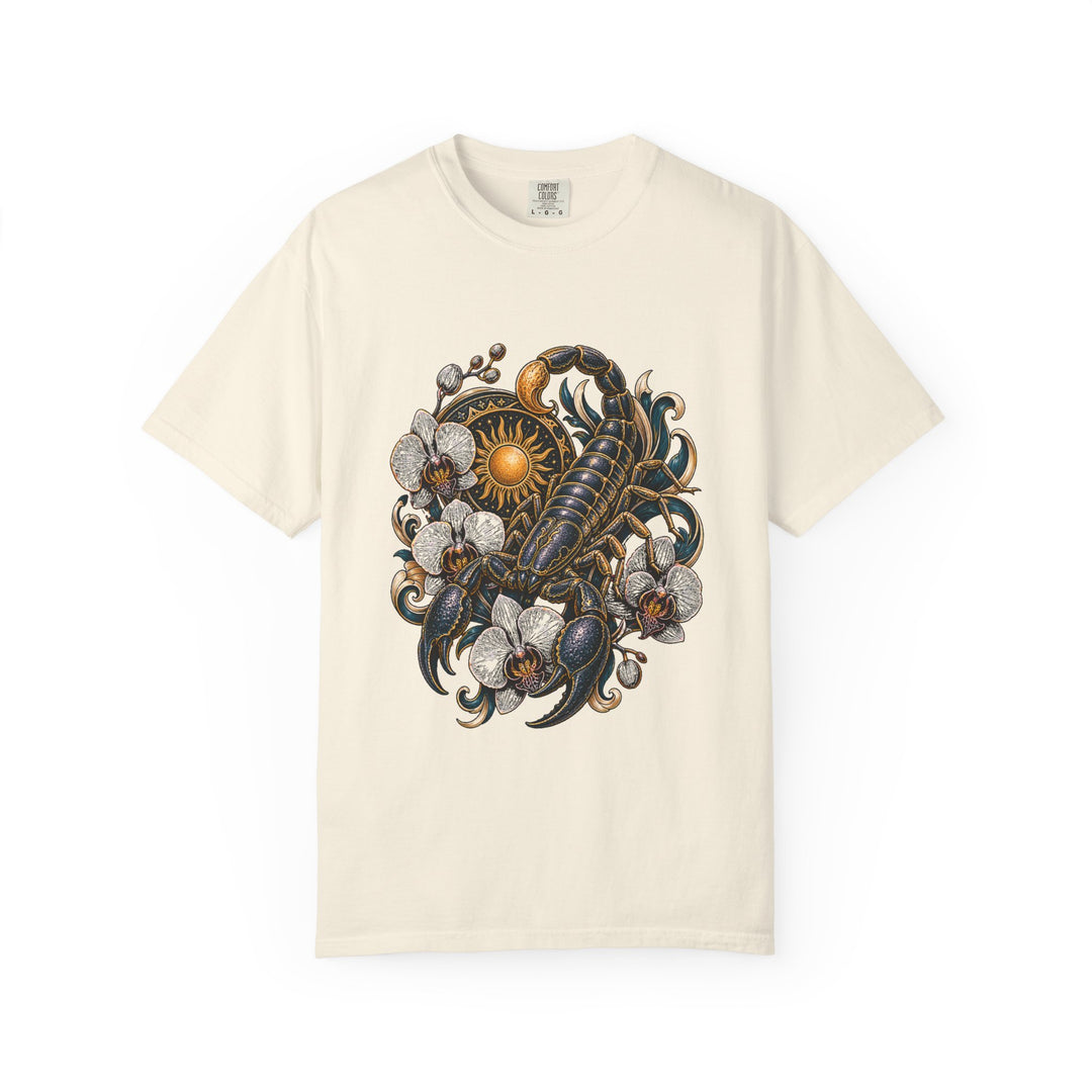 Solar Orchid Scorpion Graphic Tee