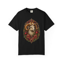 Stained Glass Pomegranate Ram Graphic Tee