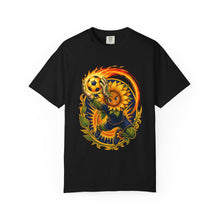 Solar Soccer Sunflower Goalie T-Shirt Graphic