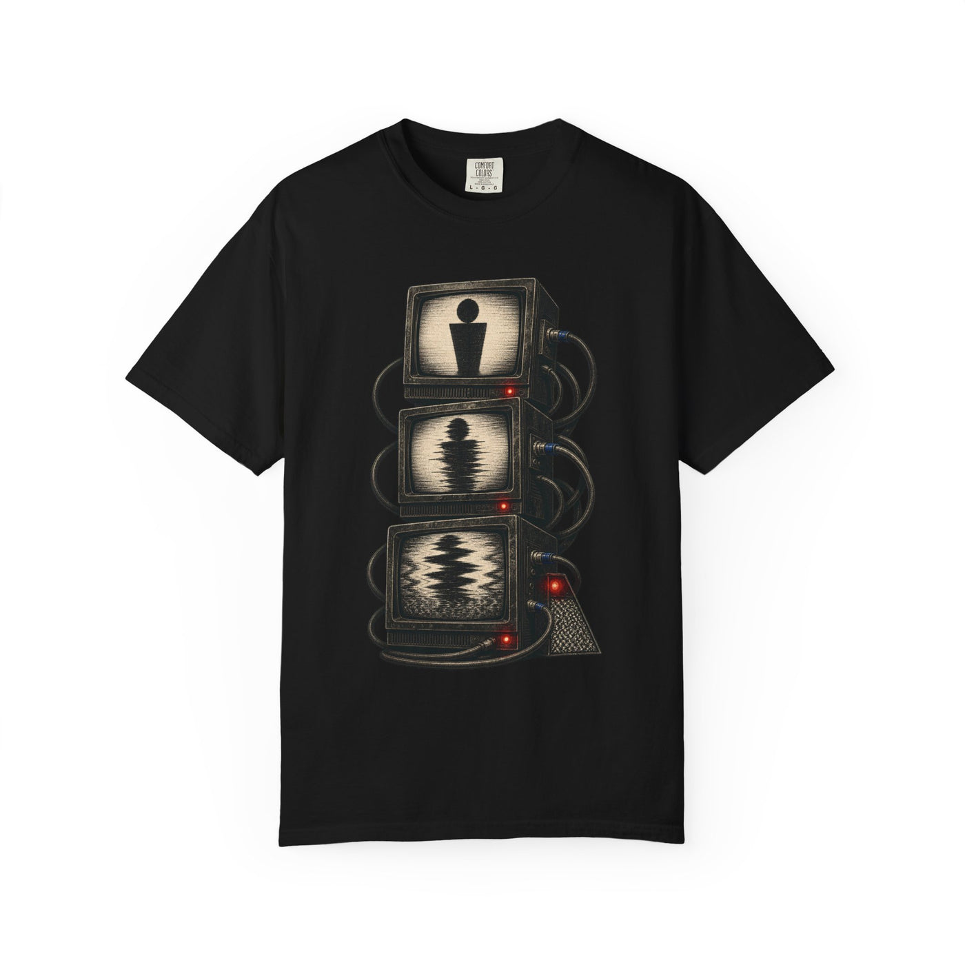 CRT Signal Anomaly Analog Horror Graphic Tee