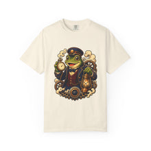 Retro Rail Frog Conductor T-Shirt Graphic