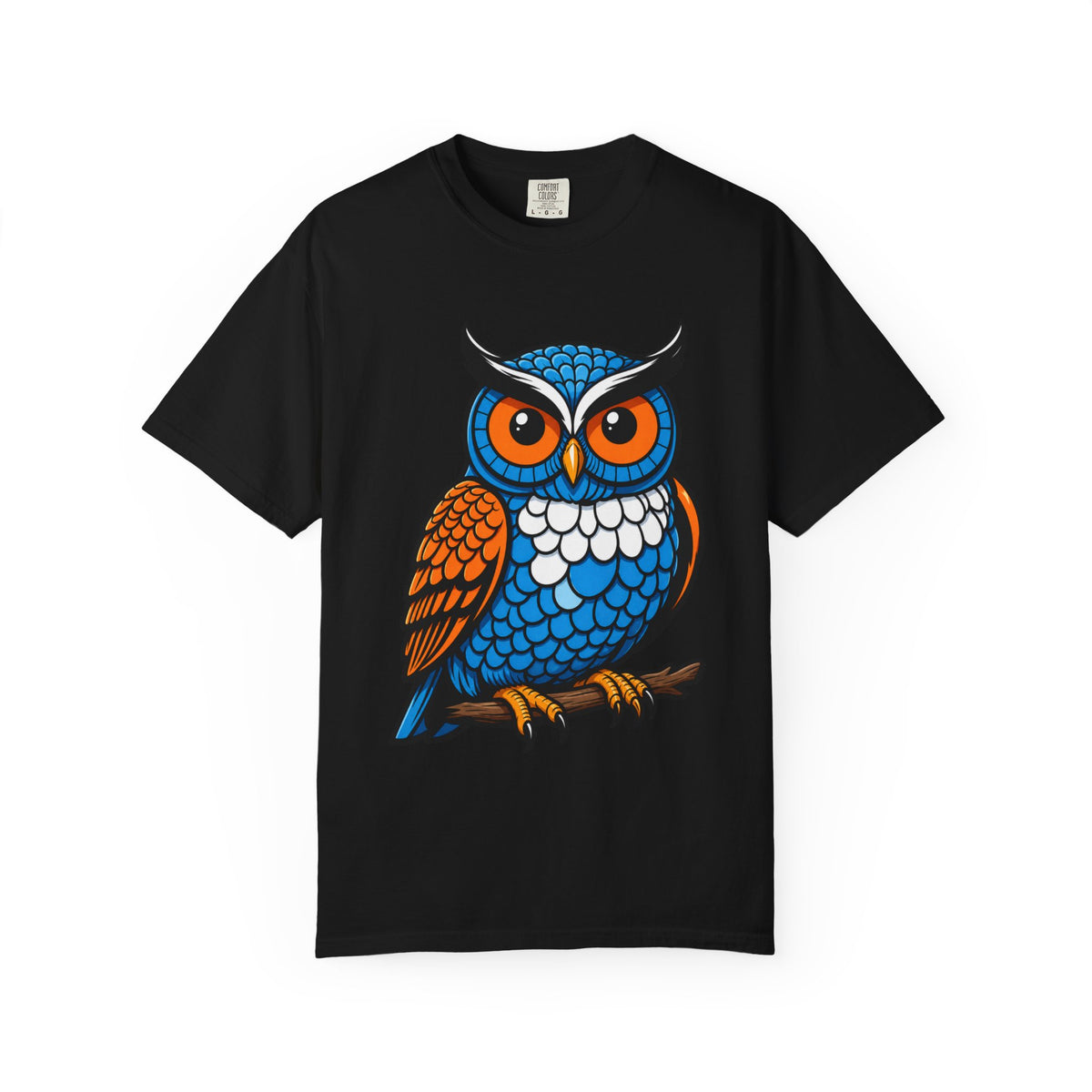 Blue Owl Mascot T-Shirt Graphic