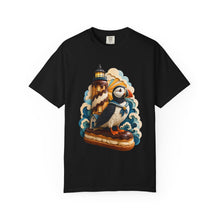 Paper Cut Lighthouse Eclair Puffin T-Shirt Graphic