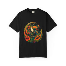 Psychedelic Toucan Stargazer T-Shirt Graphic