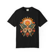 Folk Sun Moth Crest T-Shirt Graphic