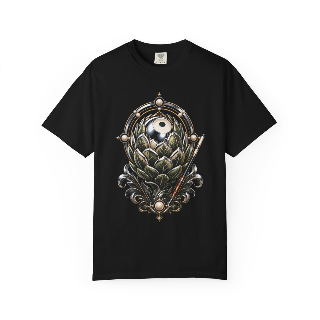 Chrome Botanical Billiards Artichoke T-Shirt Graphic