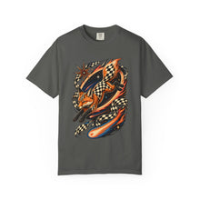 Checkerboard Comet Fox Graphic Tee