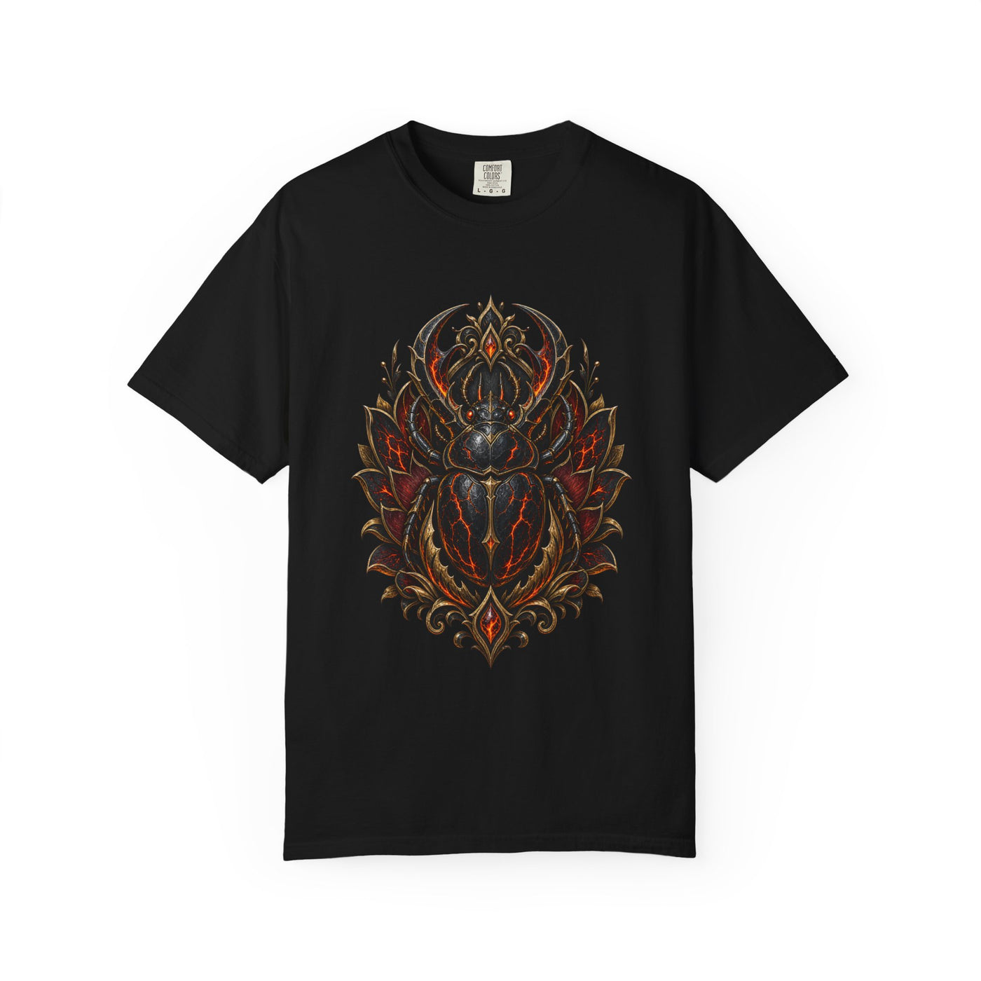 Volcanic Beetle Bloom T-Shirt Graphic