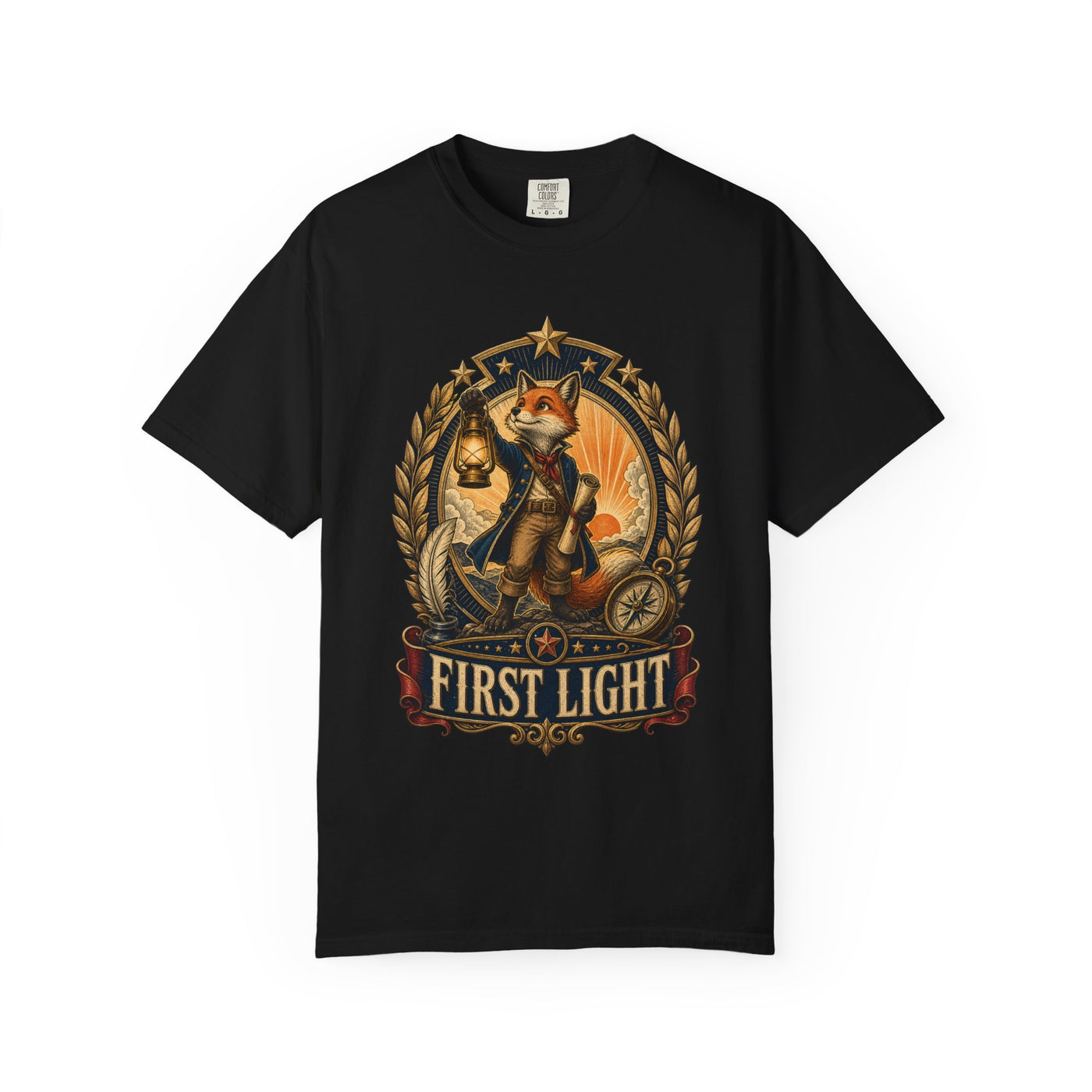 First Light Fox Folk T-Shirt Graphic