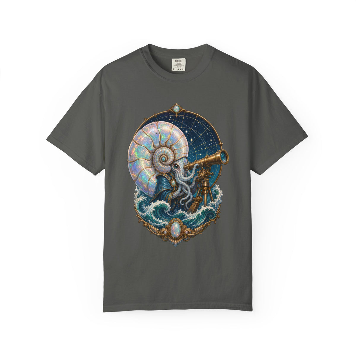 Opal Nautilus Astronomer Graphic Tee