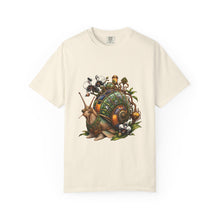 Solarpunk Orchid Snail Graphic Tee