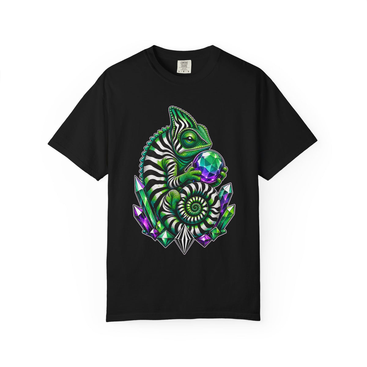 Zebra Chameleon Oracle Graphic Tee