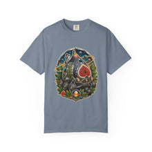 Retro Futurist Orchard Fig Rover T-Shirt Graphic