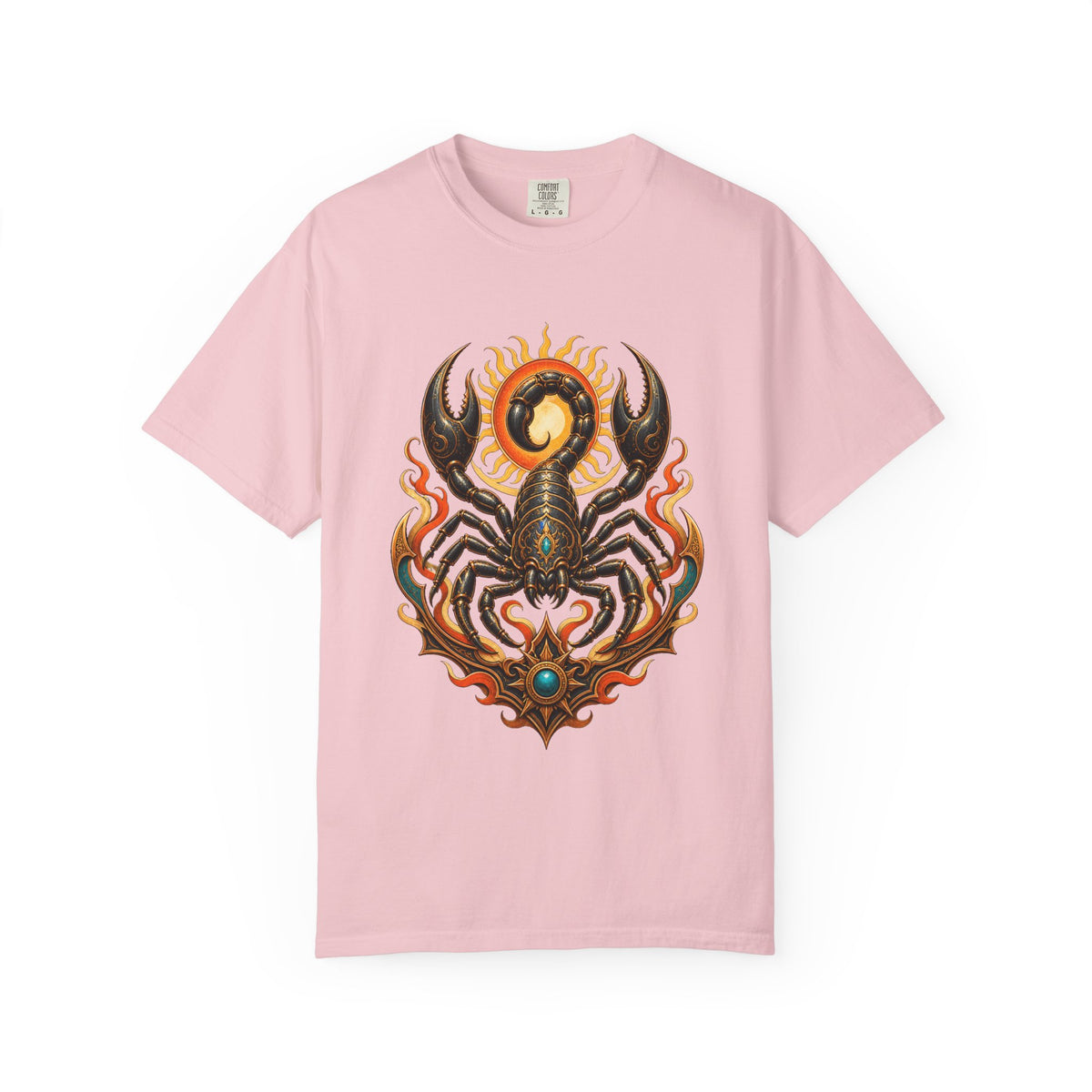 Desert Mirage Scorpion Crest Graphic Tee