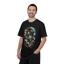 Blackwork Comet Fishing Lure Lantern T-Shirt Graphic