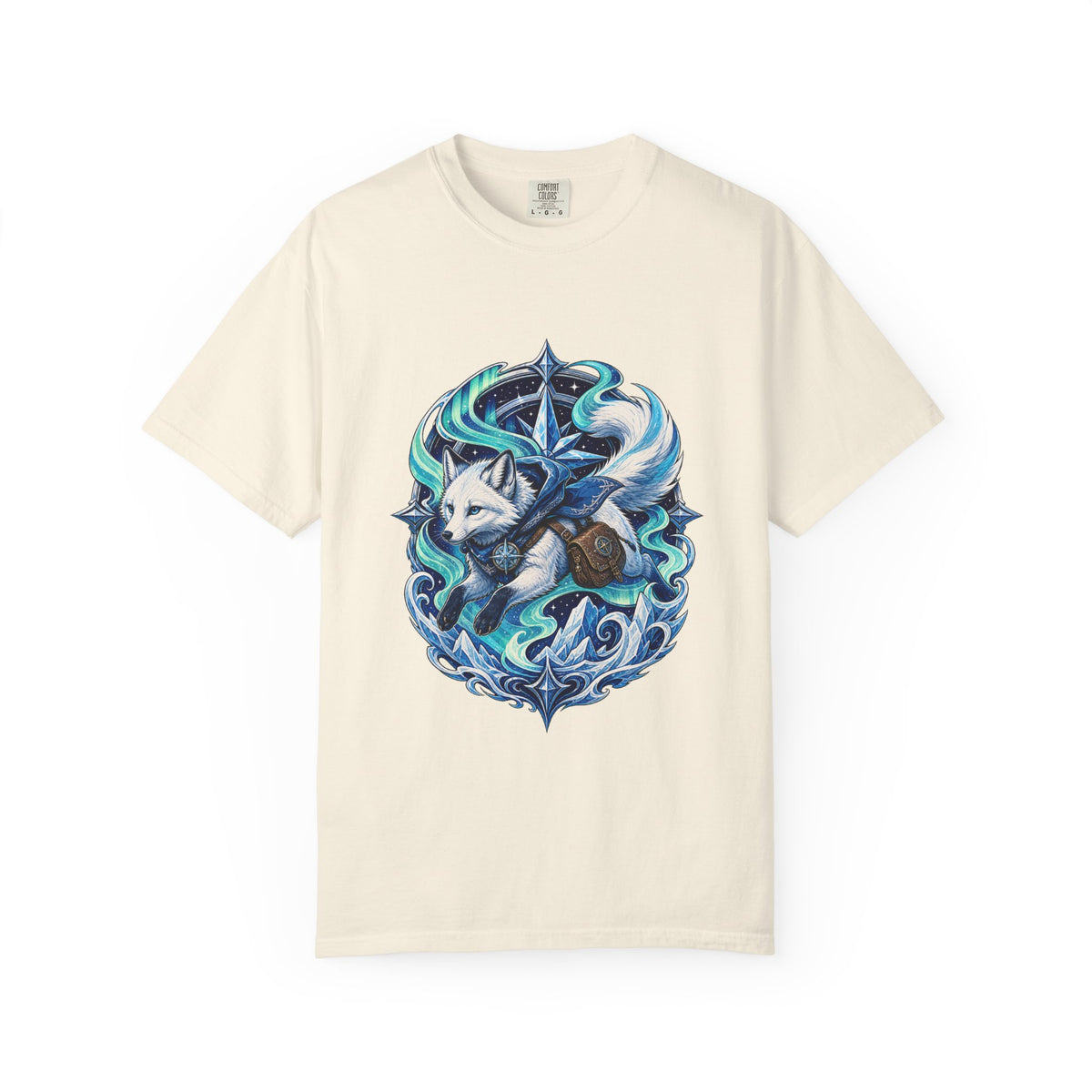 Arctic Fox Aurora Courier T-Shirt Graphic