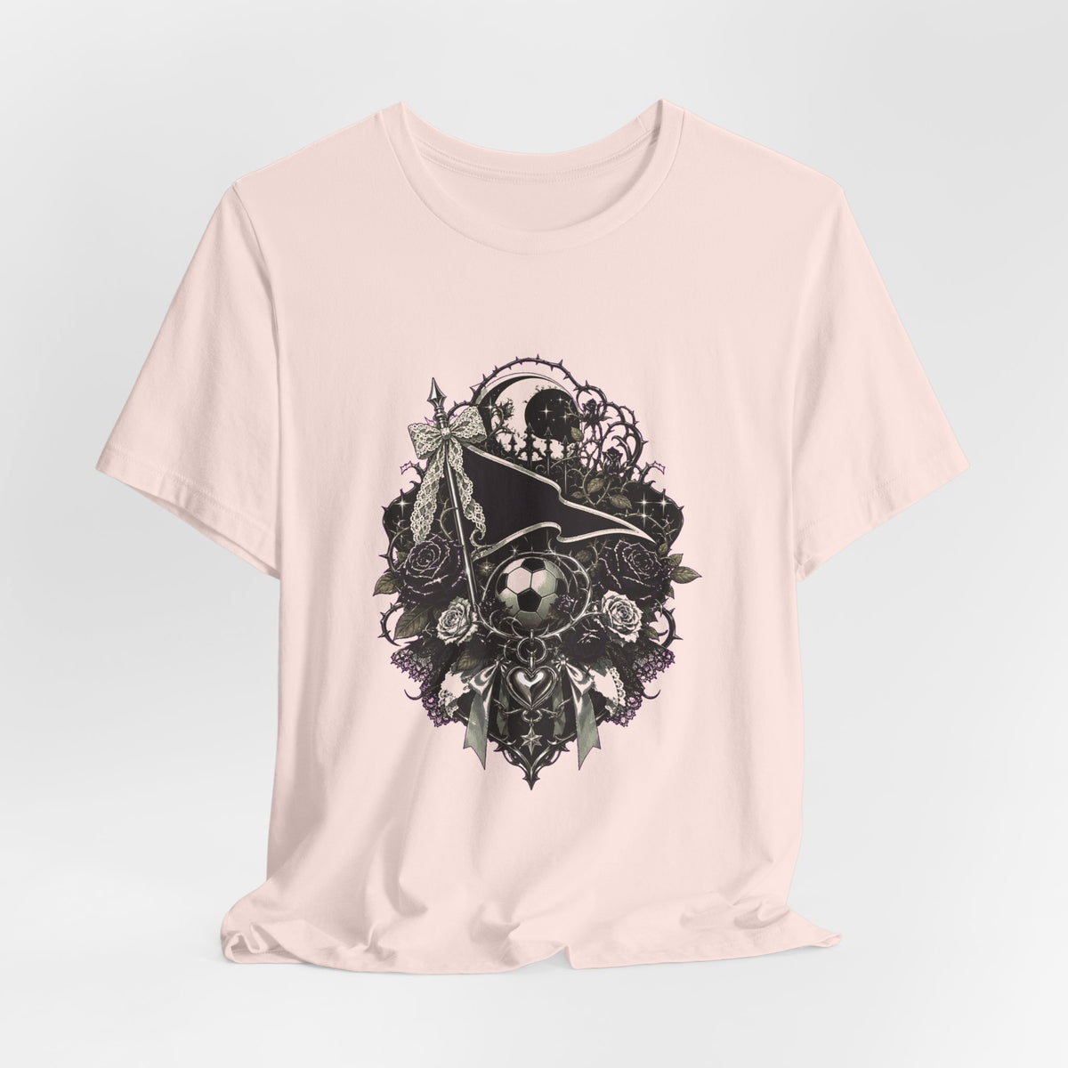 Gothic Cottage Sports Crest T-Shirt Graphic