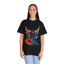 Wheelchair Track Sprinter Velocity Halftone Graphic Tee