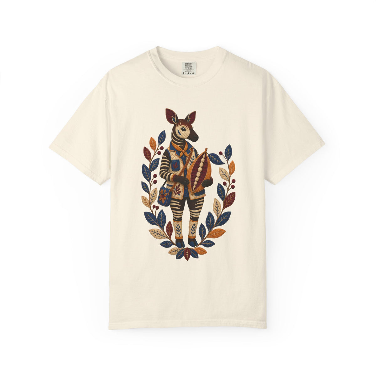 Soft Stitch Okapi Botanist Graphic Tee