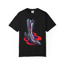 Chrome Rodeo Boot Futurist Graphic Tee