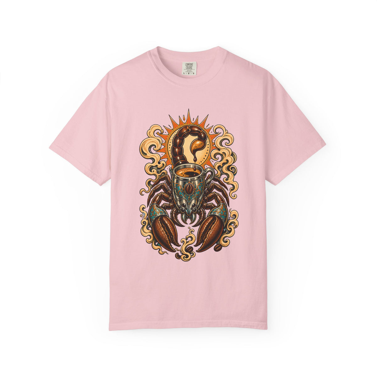 Tattoo Flash Espresso Scorpion T-Shirt Graphic